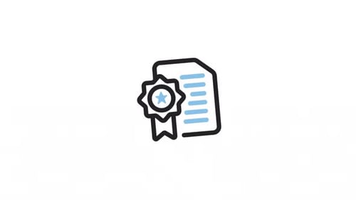 Animated Audit icon Alpha Channel