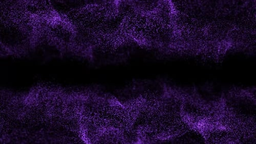 Purple Particles Flow