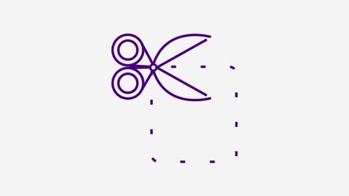 Animated Cut lcon