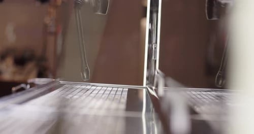 Espresso Machine Sprays Water and Steam