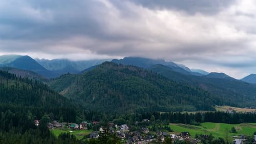 Tatra Mountains Skyline in Zakopane