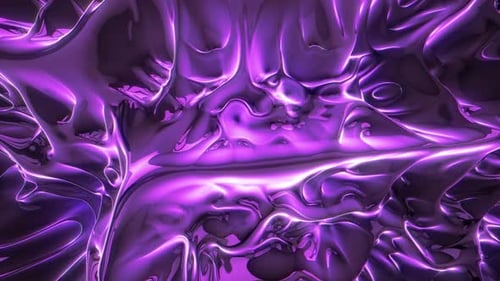 Abstract Magenta Fluid Animation Looping Background