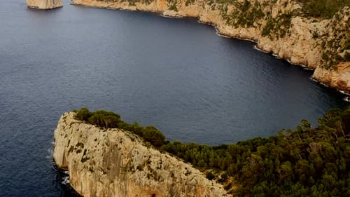 Mediterranean Coastal Seascape Sea Nature Vacation Holiday Destination