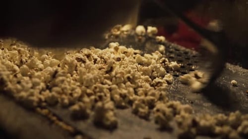 Procédé d'éclatement du pop-corn