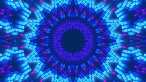 Dynamic Neon Wave Background