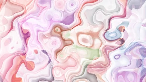 Farbiger voller Liquid Wave-Animationshintergrund