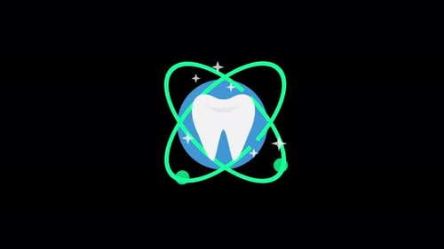 Teeth protection icon animation