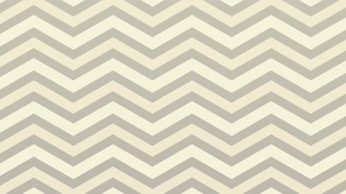 Yum Collection: A white background with animated zigzag pattern