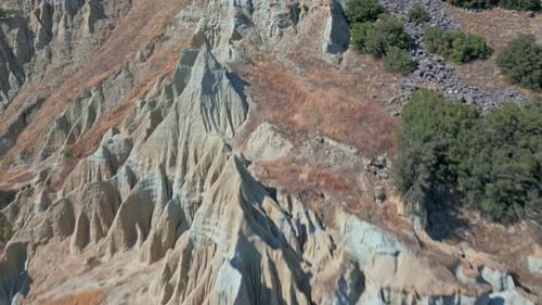Manisa Kula Fairy Chimeys Aerial Landscape View