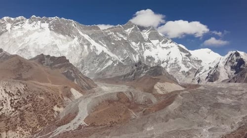 Stunning Aerial View of Himalayan Mountains