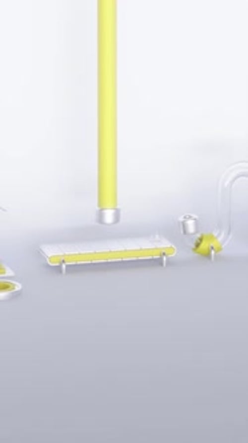Cocktailmaschine 3D-Loop-Animation