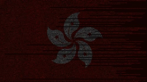 Source Code and Flag of Hong Kong