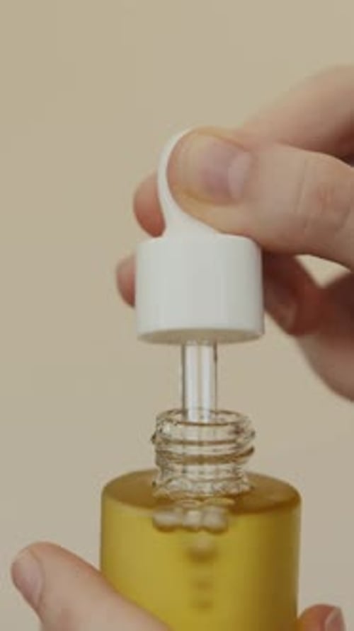 Serum Dropper for Facial Beauty and Skincare