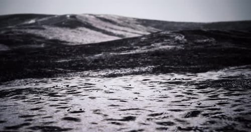 Dark Abstract Grungy Fluid Motion Background