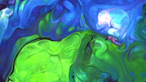 Abstract Colorful Ink Movements Spreads On Water Texture 401