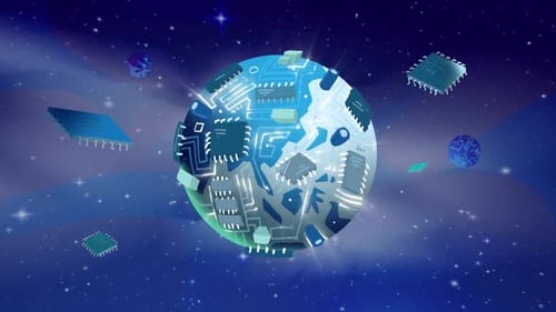 Earth Zoom Chipset Circuit