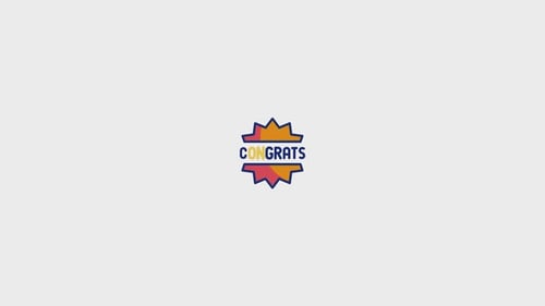 Congrats Animated Icon