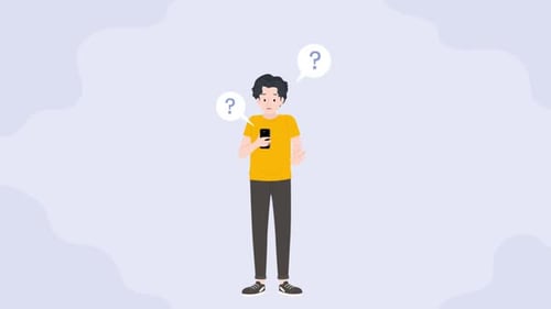 A Boy Confused with Questions 4K