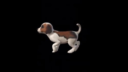 Angle latéral Puppy Walk
