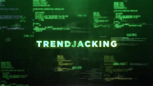 Trendjacking Style Hologram Video