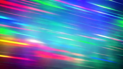Bunte Lichtspuren mit Zeitraffer, Unschärfe, abstrakt