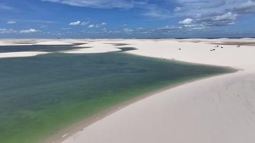 Lencois Maranhenses At Santo Amaro In Maranhao Brazil Northeastern.
