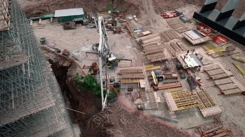 Equipment for Building Transport Bridge in Hollow Area