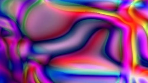 Fond de
mouvement liquide coloré abstrait. Liquide conceptuel fluide brillant animé