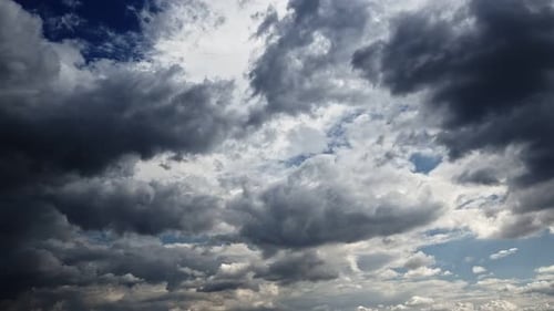 Sanfte Regenwolke im Zeitraffer 2