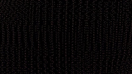 Abstract Flowing Digital Particle Grid Background Loop