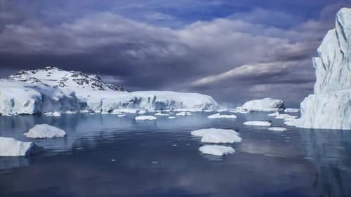 Fly Over Arctic