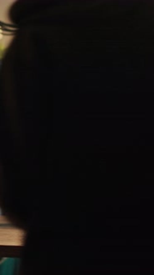 Vertical Video Young Criminal Using Knowledge of Technology to Access Valuable Information