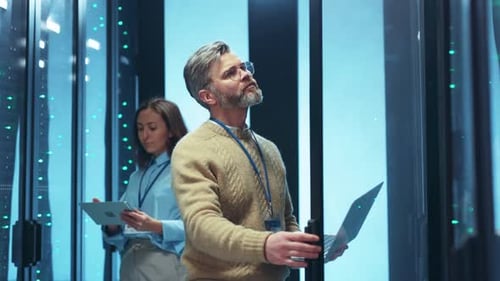 Dedicated and Highlyskilled Professionals Working in a Complex Data Center Environment