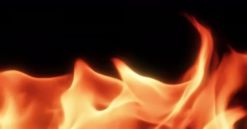 Fire close Up