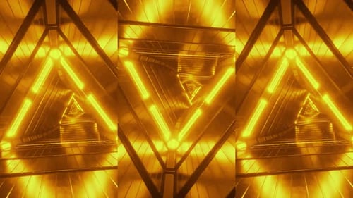 Futuristic Motion Background Tunnel Animation