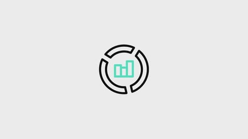 Pie Chart Animated Icon V2