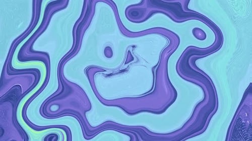 Abstract Liquid Flowing Colors Motion Background