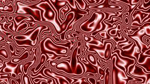 Abstract Red and White Fluid Organic Motion Background