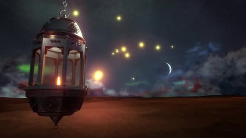 Ramadan-Laterne-Hintergrund
