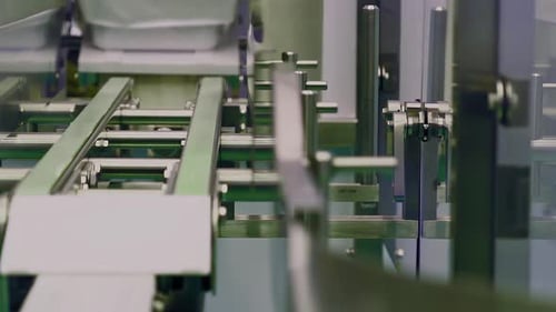 Le système de convoyage industriel moderne met en valeur ses capacités en matière de transport efficace