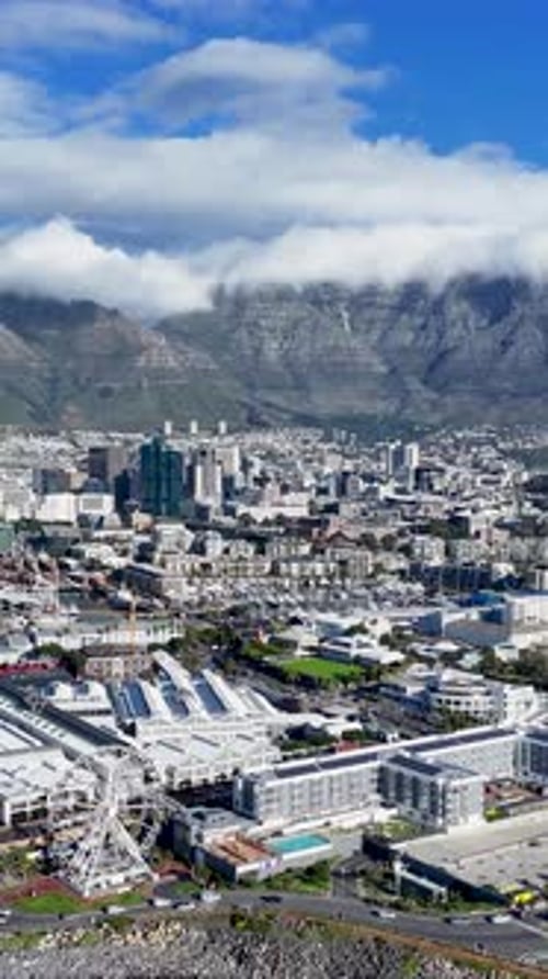Waterfront At Cape Town In Western Cape South Africa.