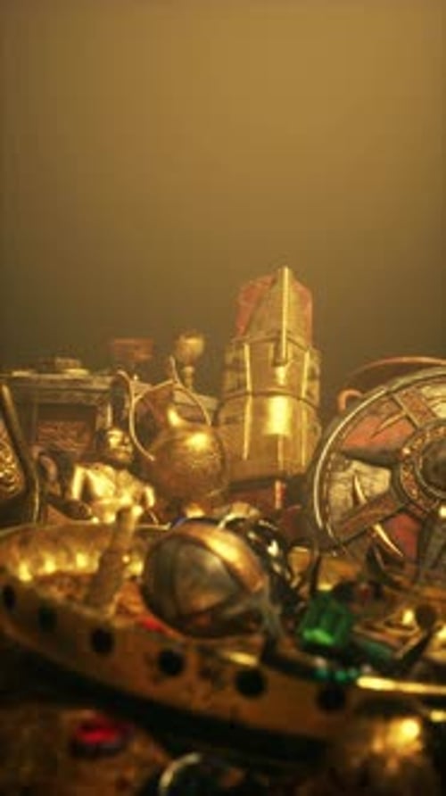 Table Adorned With Various Items