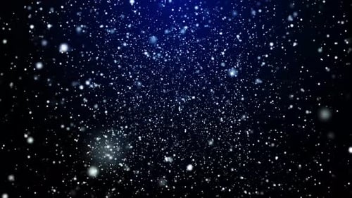 Blue Particles Background