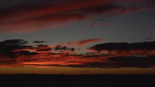 Scenic Sunrise Timelapse Zoom Out