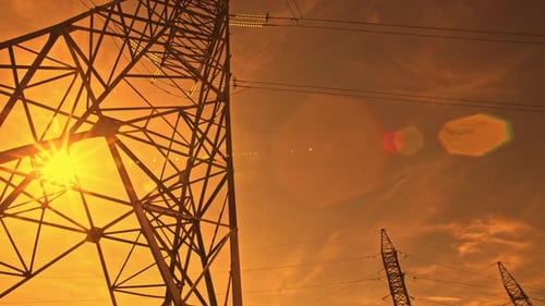Wired for Progress Stunning Time Lapse of High Voltage Electricity Transmission