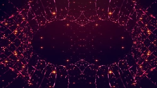 Elegant Sparkling Particle Trails Decorative Background