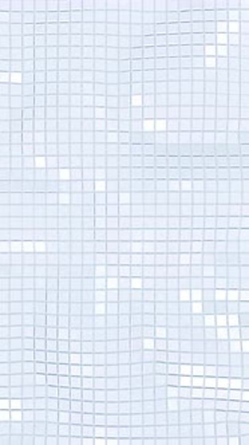 Seamless Loop Animation Background of Abstract White Wavy Surface