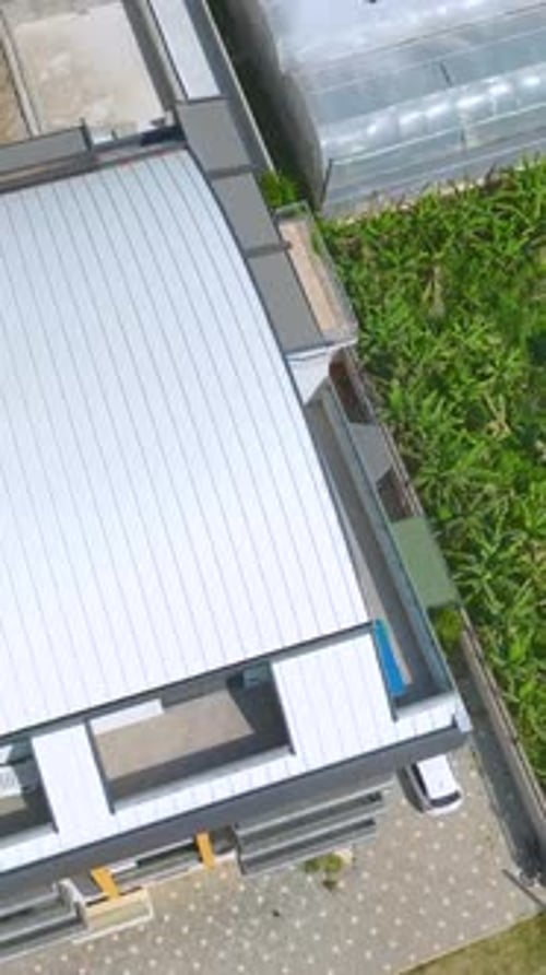 Vertical Video Sparkling Pool Filling With Water at a Beautiful Residential Property