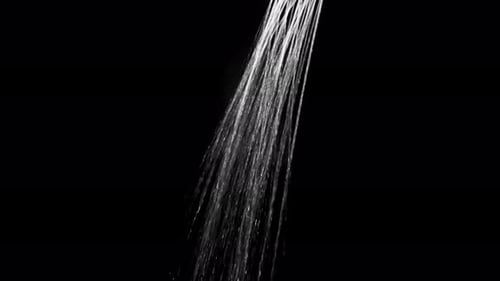 Water stream from the shower
