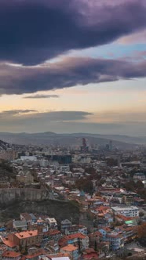 Tbilisi Georgia Top View Of